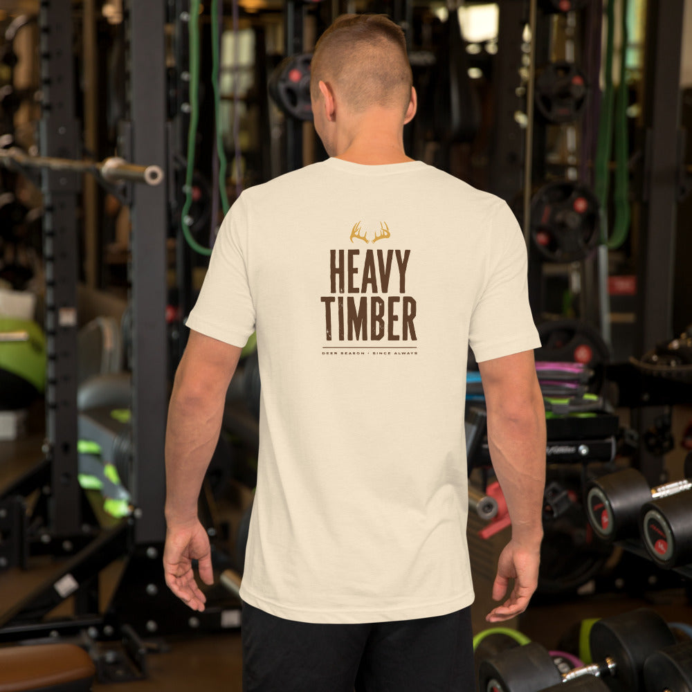 Non-Typical Antler Wordmark tee mockup 12