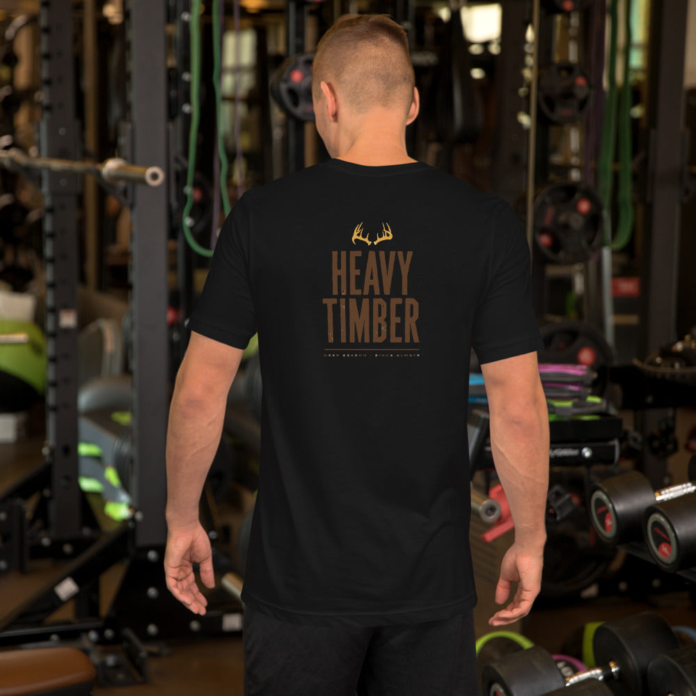 Non-Typical Antler Wordmark tee mockup 1