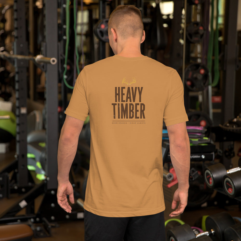 Non-Typical Antler Wordmark tee mockup 4