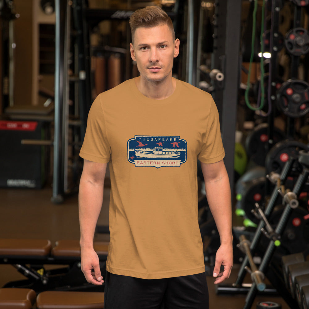 Chesapeake Deadrise Heritage tee mockup 5