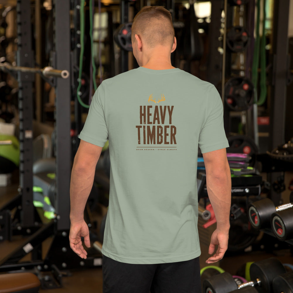 Non-Typical Antler Wordmark tee mockup 9