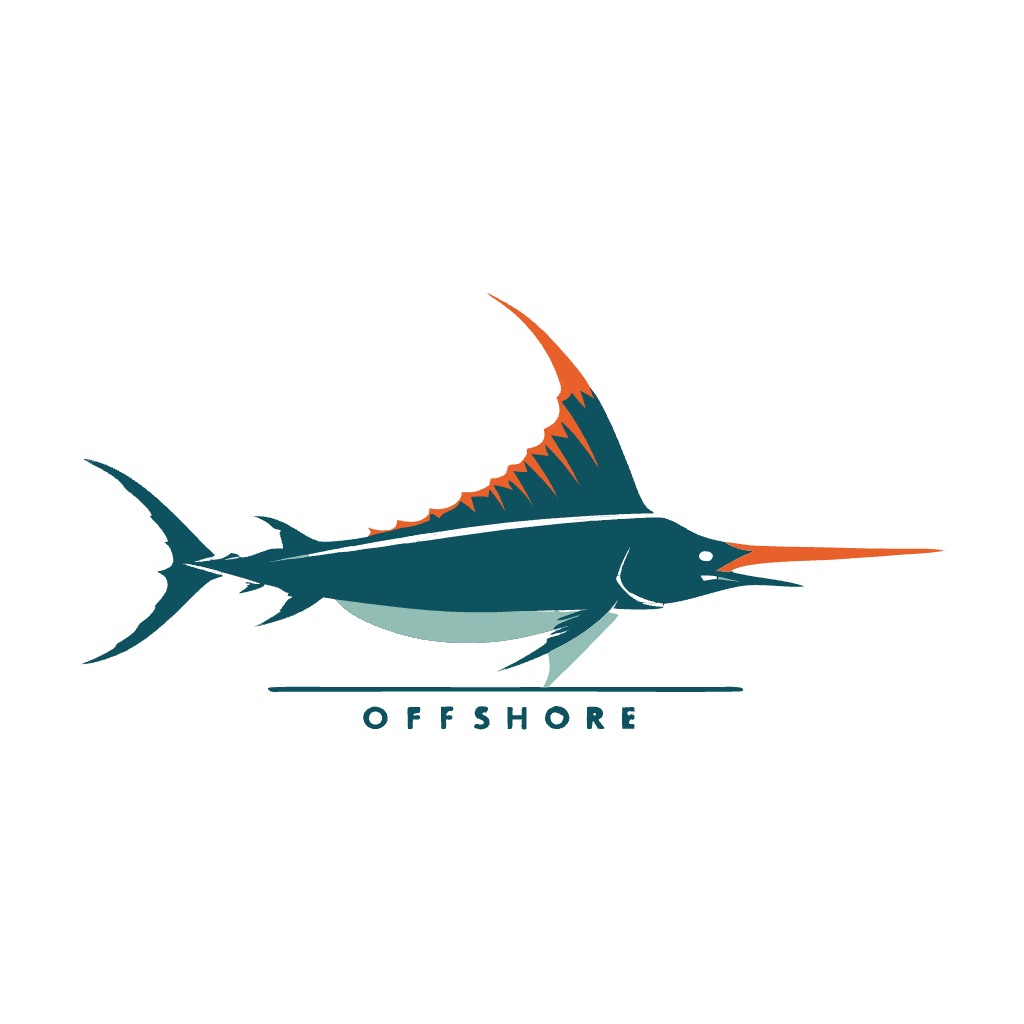Saltwater Sailfish Icon design
